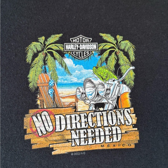 Harley Davidson Mexico Biker T-shirt Large - Picture 4 of 5